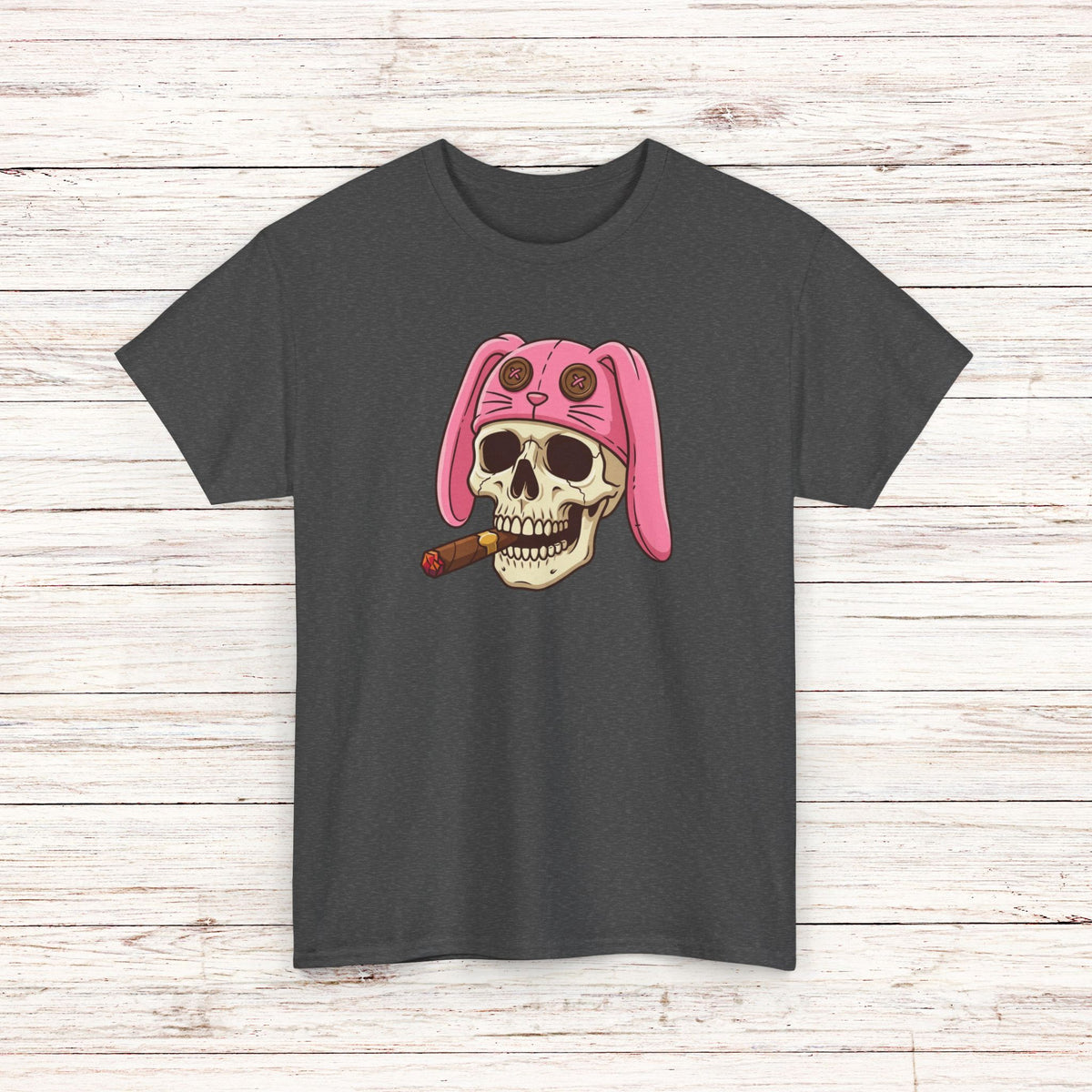 Easter Bunny Skull Cigar T-Shirt