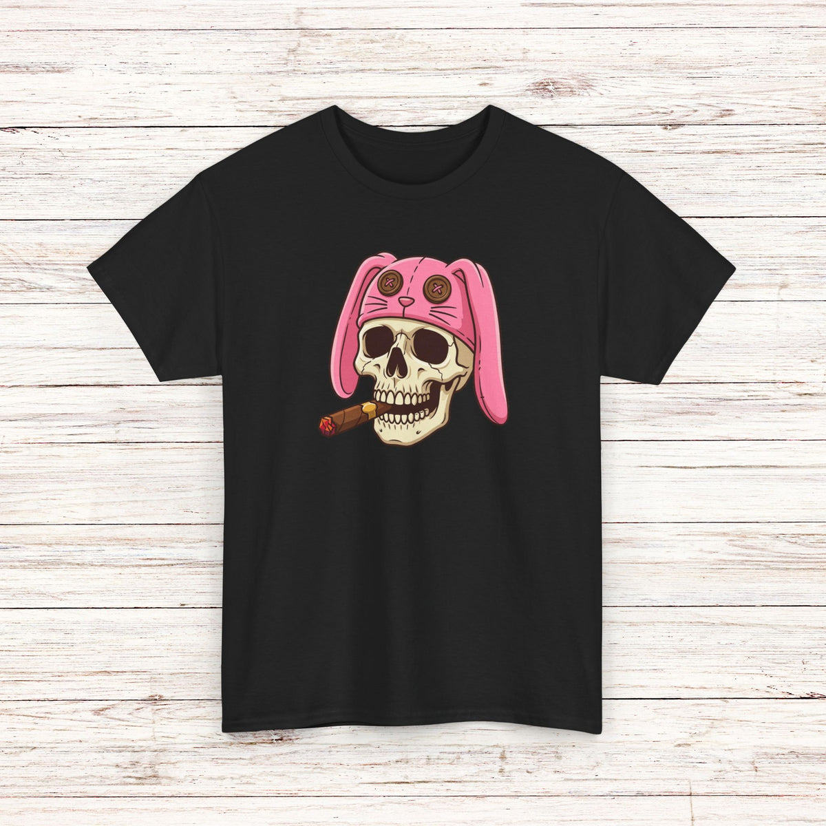 Easter Bunny Skull Cigar T-Shirt