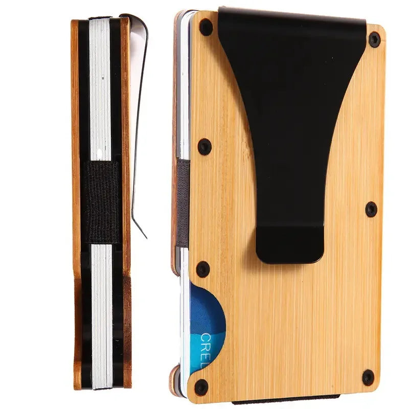 CigarEdge™ Wood Wallet | RFID Minimalist Wallet for Men by Cigar Style Co.