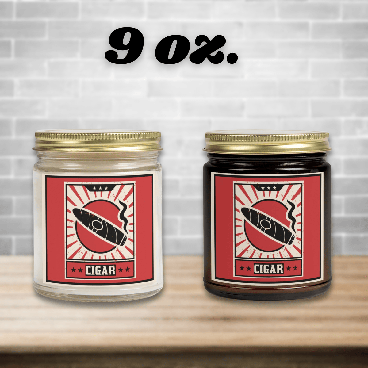 Retro Cigar Candle - Cigar Style Co.
