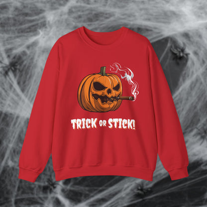 Cigar Pumpkin Halloween Sweatshirt