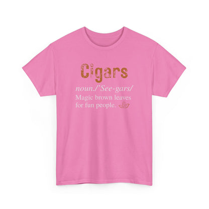 Cigar Vintage Fun Saying Noun T-Shirt