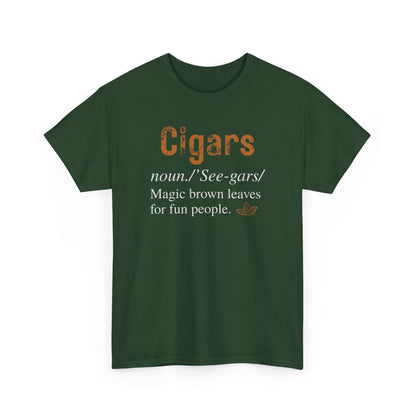 Cigar Vintage Fun Saying Noun T-Shirt
