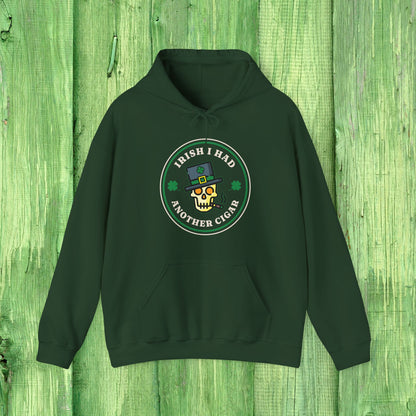 Irish I Had Another Cigar Hoodie