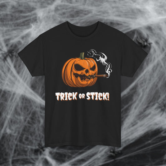 Cigar Pumpkin Halloween T-Shirt