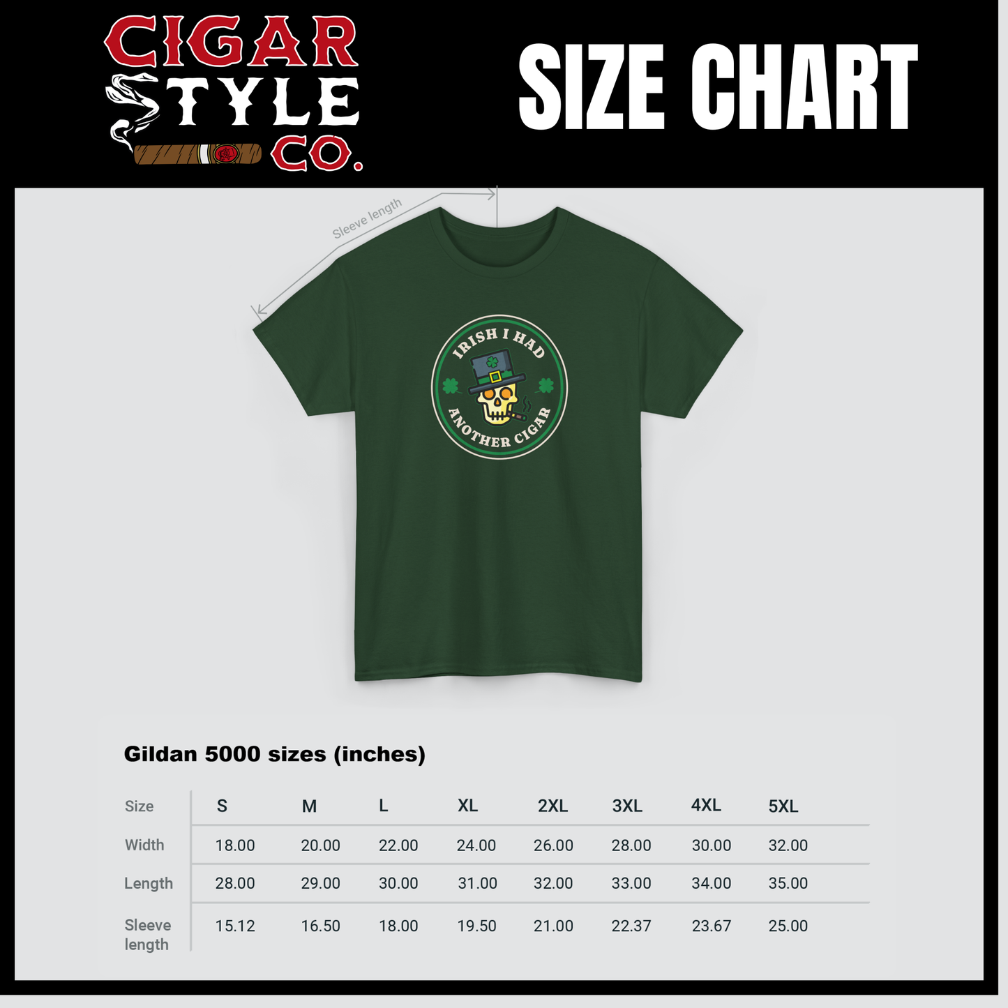 Irish I Had Another Cigar T-Shirt