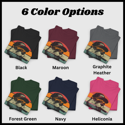 Funny Retro Beavers and Cigars T-Shirt