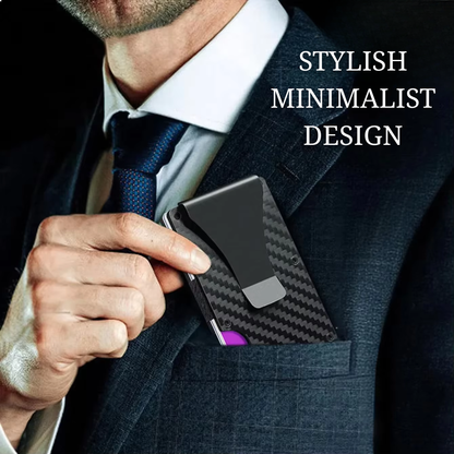 CigarEdge™ Aluminum Wallet | RFID Minimalist Wallet for Men by Cigar Style Co.