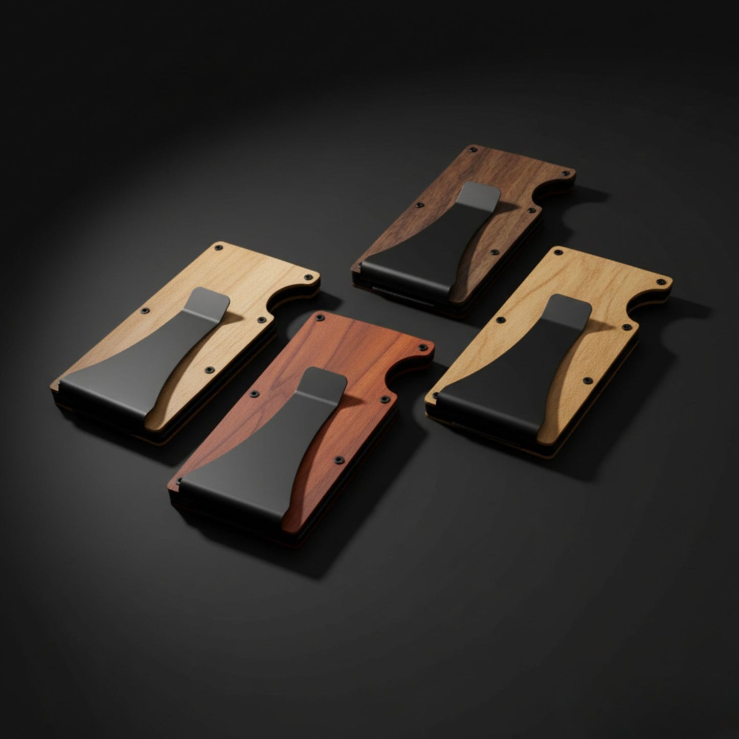 CigarEdge™ Wood Wallet | RFID Minimalist Wallet for Men by Cigar Style Co.