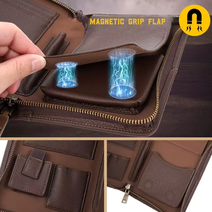 CigarEdge Leather Wallet & Travel Cigar Case | Premium Leather EDC Case