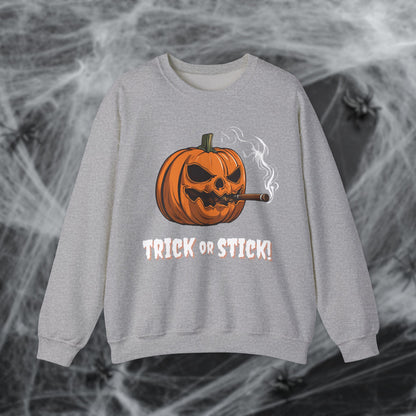 Cigar Pumpkin Halloween Sweatshirt