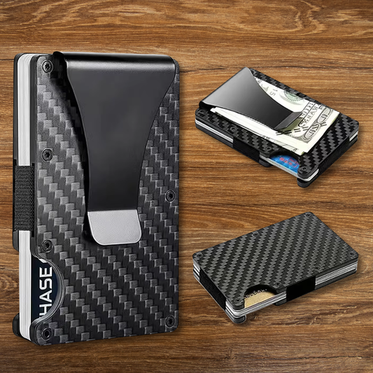 CigarEdge™ Aluminum Wallet | RFID Minimalist Wallet for Men by Cigar Style Co.