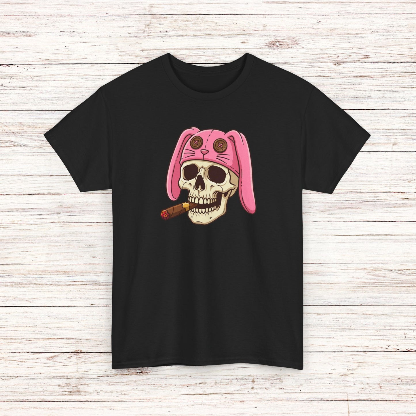 Easter Bunny Skull Cigar T-Shirt
