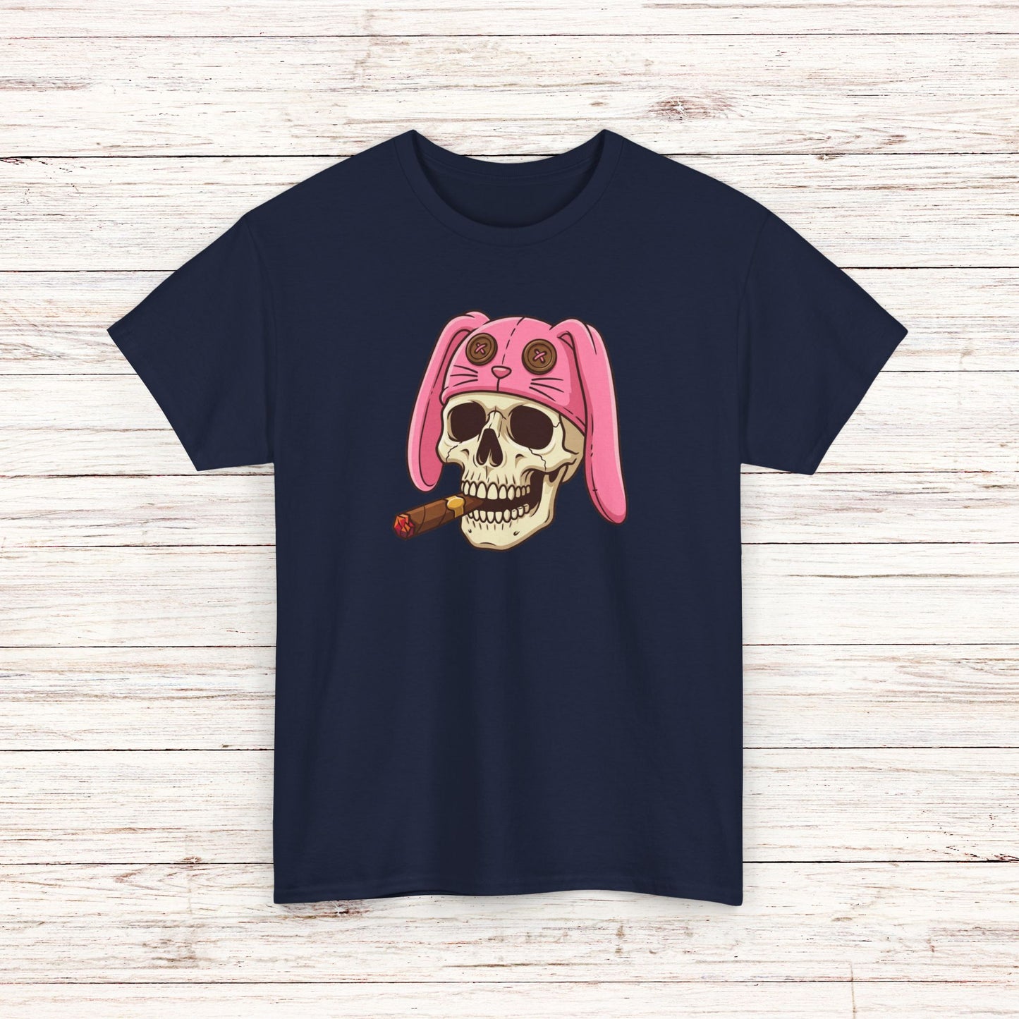Easter Bunny Skull Cigar T-Shirt