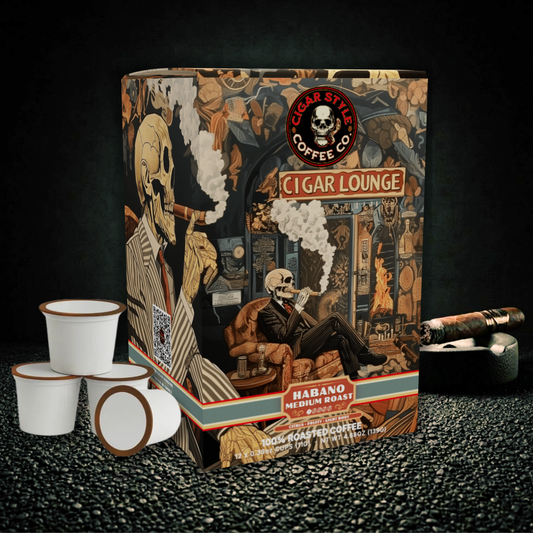 Habano Medium Roast Single Serve Coffee Pods – 12 Count
