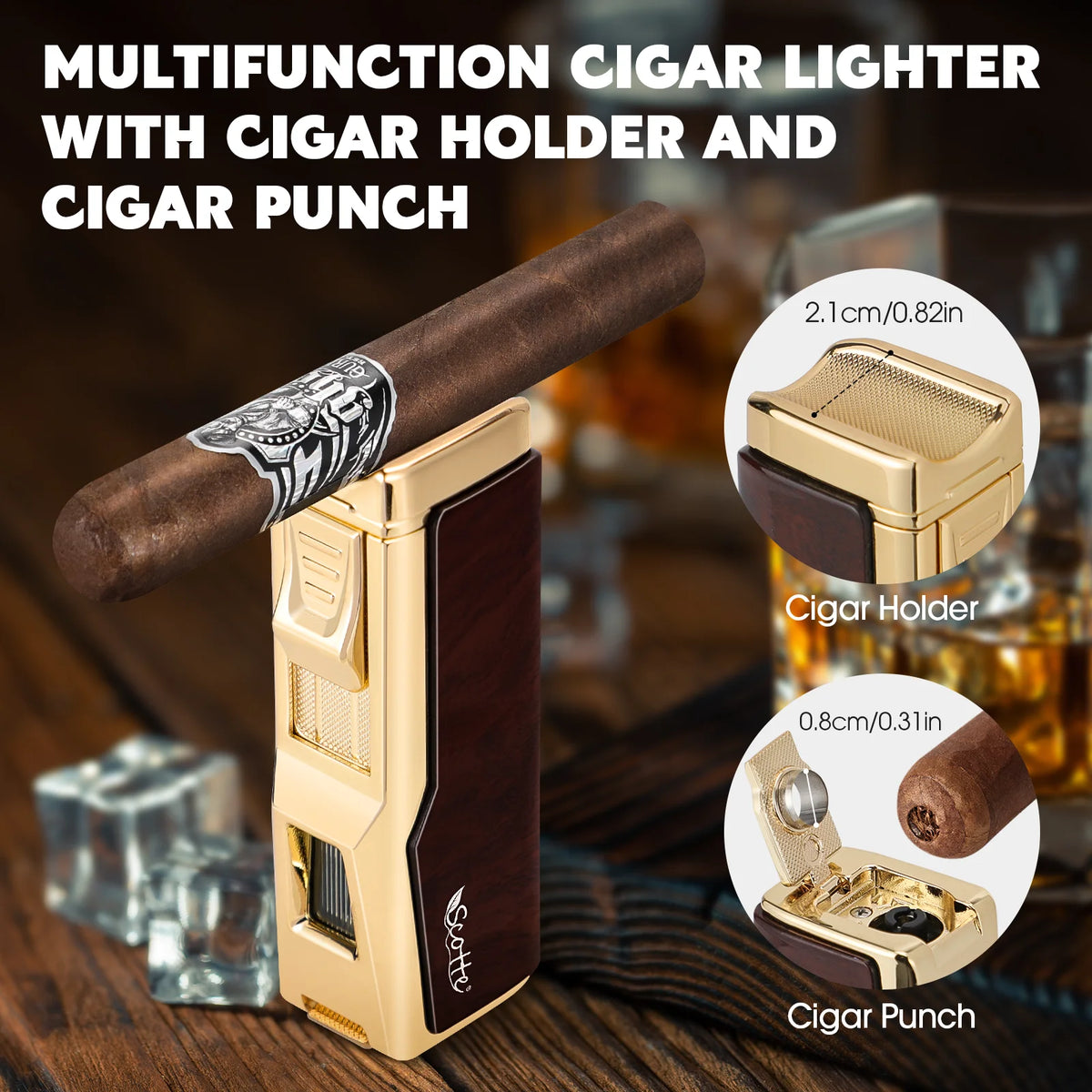 CigarEdge Executive Travel Humidor