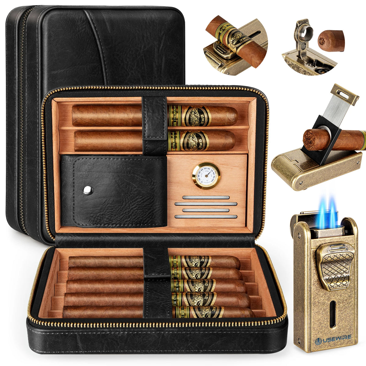CigarEdge Regent Travel Humidor