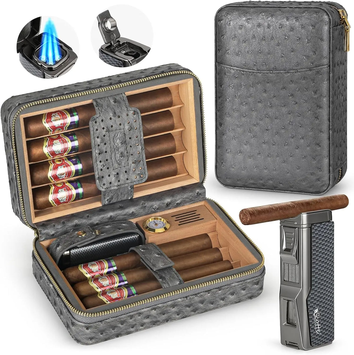 CigarEdge Executive Travel Humidor