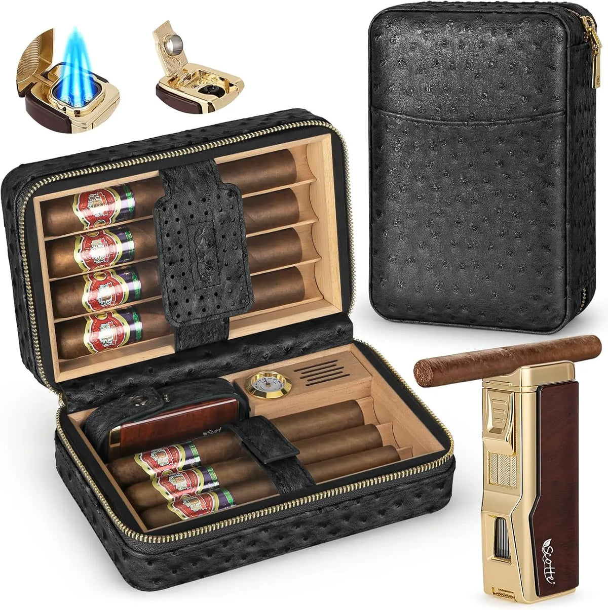 CigarEdge Executive Travel Humidor