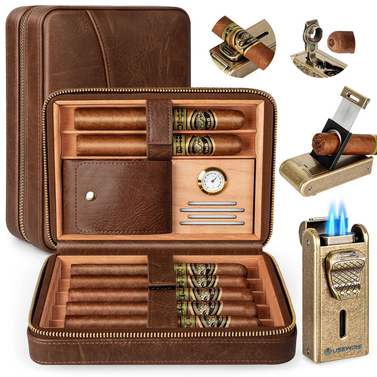 CigarEdge Regent Travel Humidor