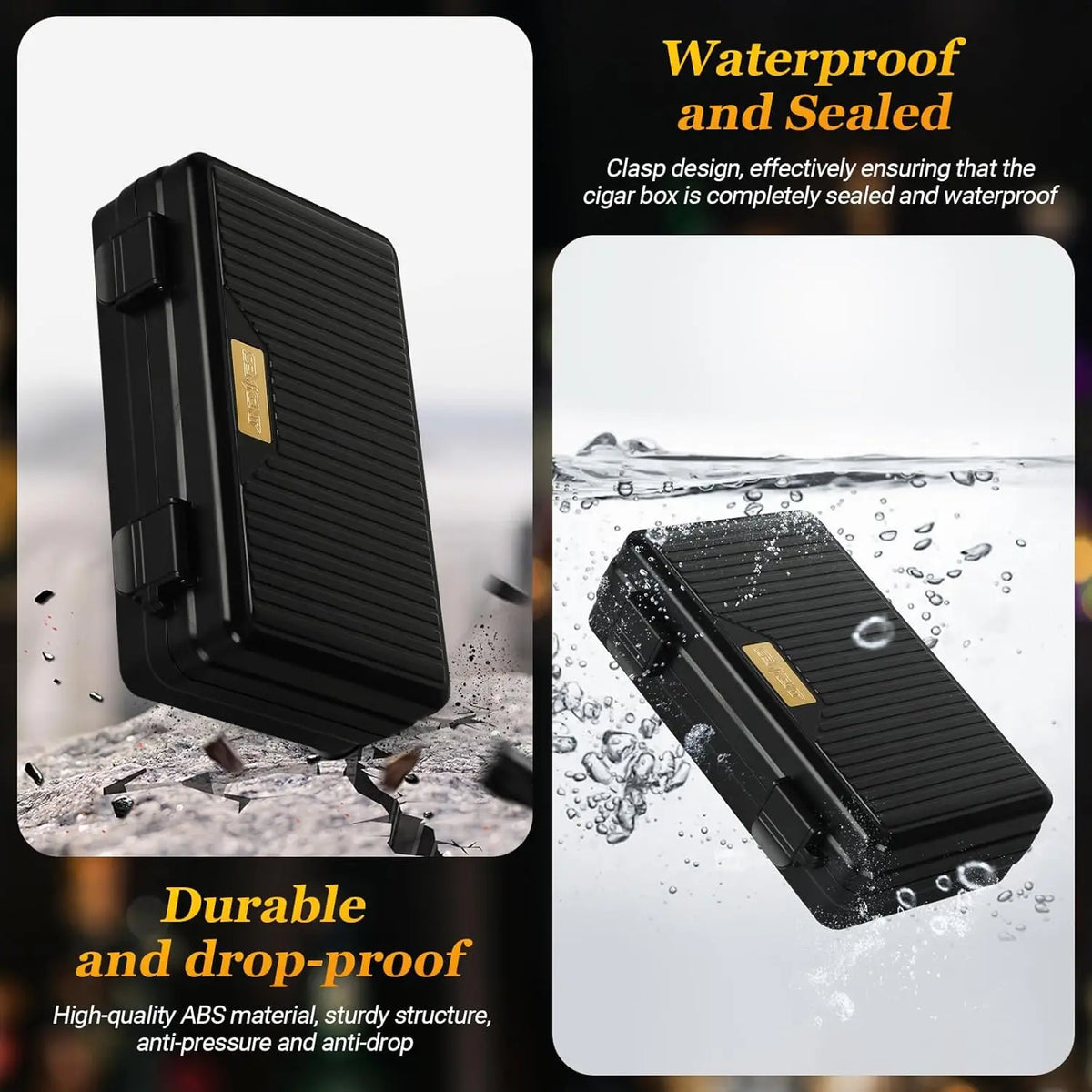 CigarEdge Defender Travel Humidor