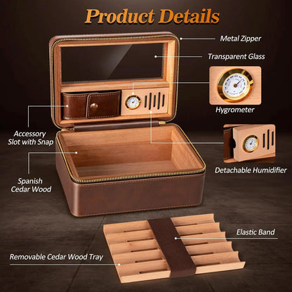 CigarEdge Showcase Travel Humidor