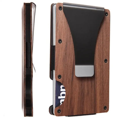 CigarEdge™ Wood Wallet | RFID Minimalist Wallet for Men by Cigar Style Co.