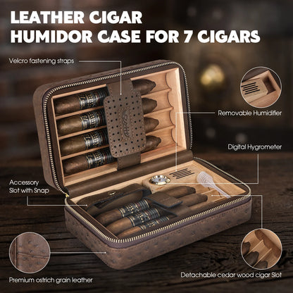 CigarEdge Executive Travel Humidor