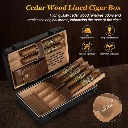 CigarEdge Defender Travel Humidor