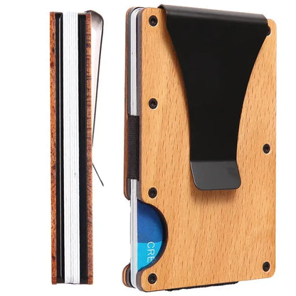 CigarEdge™ Wood Wallet | RFID Minimalist Wallet for Men by Cigar Style Co.