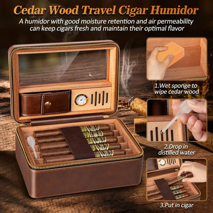 CigarEdge Showcase Travel Humidor