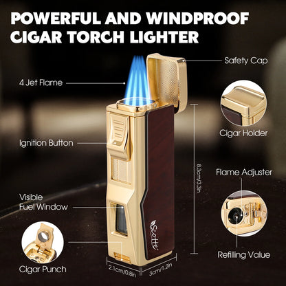 CigarEdge Executive Travel Humidor