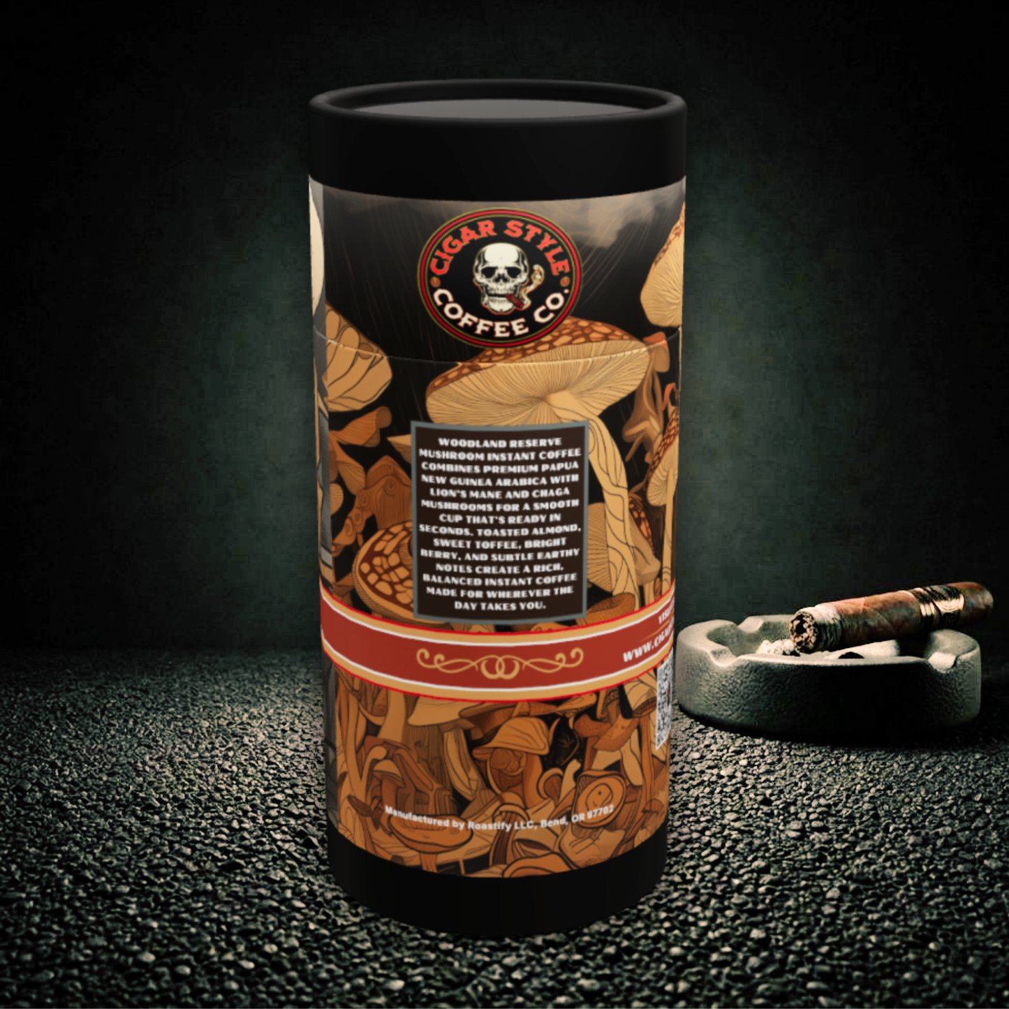 Woodland Reserve Mushroom Instant Coffee