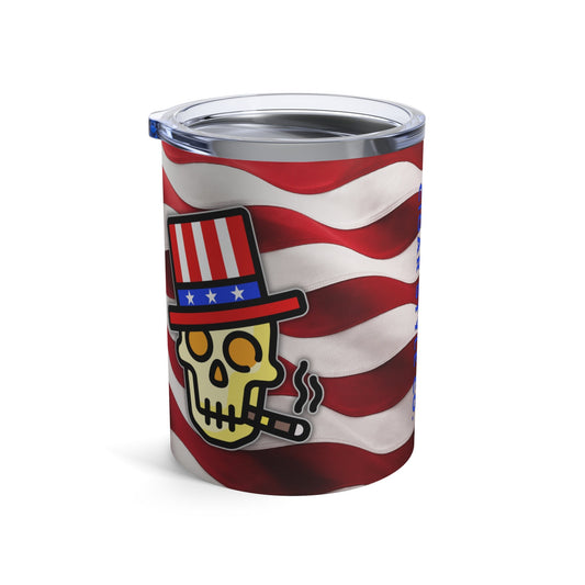 American Flag Cigar Style Tumbler 10oz - Cigar Style Co.