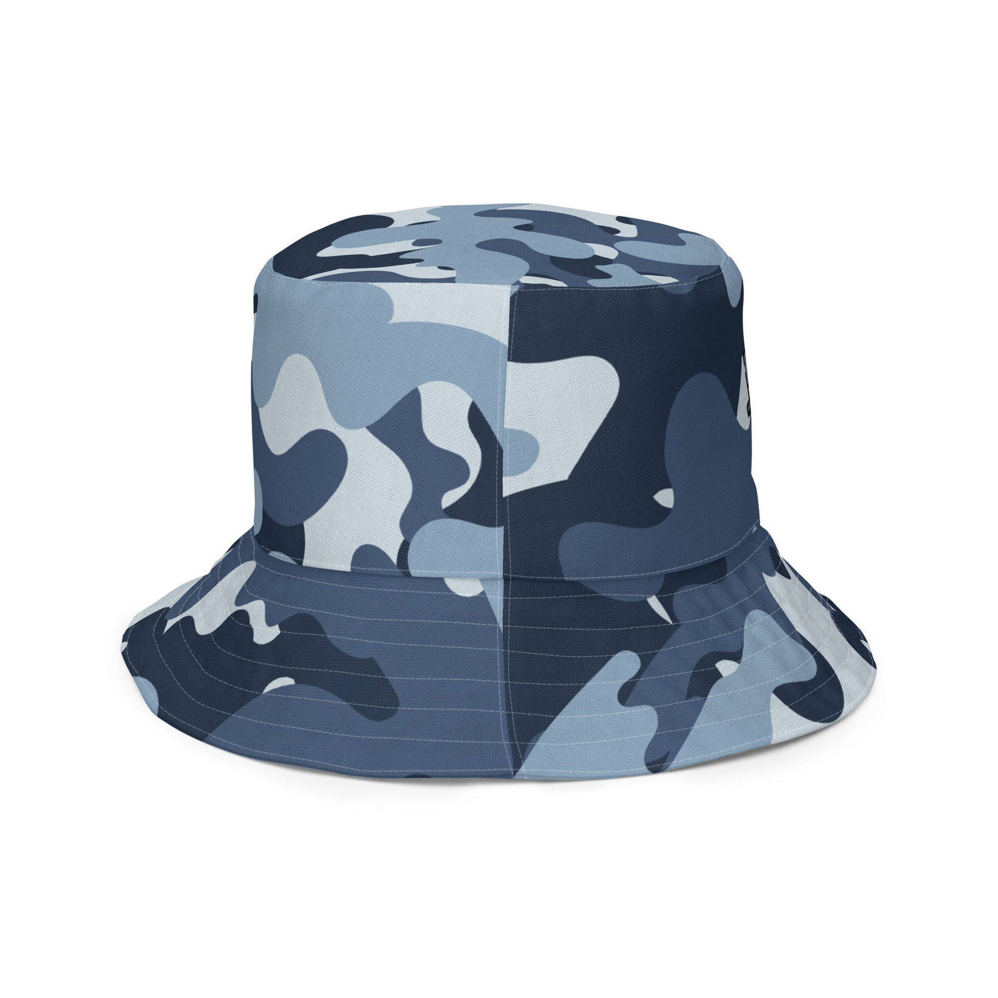 Blue Camo Cigar Bucket Hat - Cigar Style Bucket Hats - Cigar Style Co.