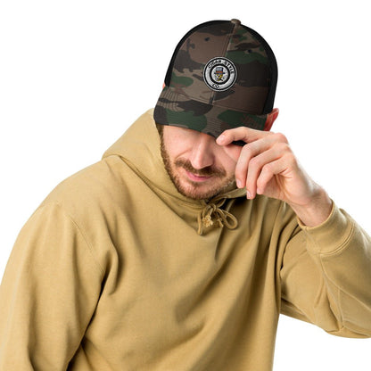 Cigar Camo Trucker Hat - Cigar Style Hats - Cigar Style Co.