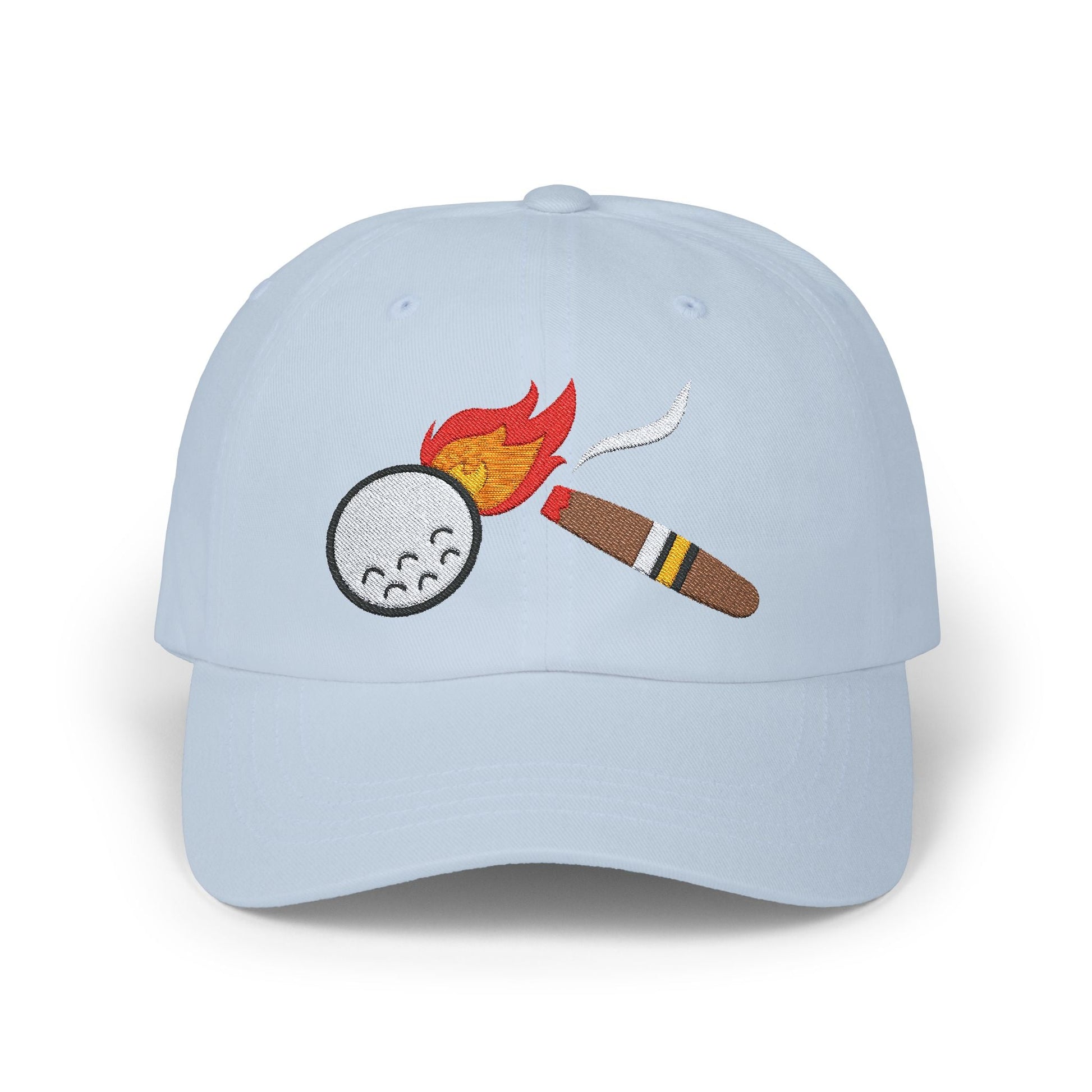 Cigar Golf Ball Flame Hat - Cigar Style Co.