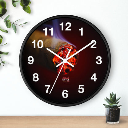 Cigar Lounge Wall Clock - Cigar Style Co.