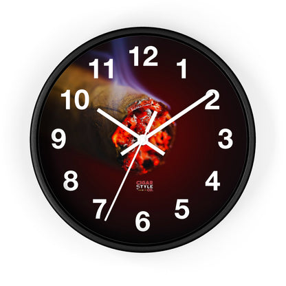 Cigar Lounge Wall Clock - Cigar Style Co.