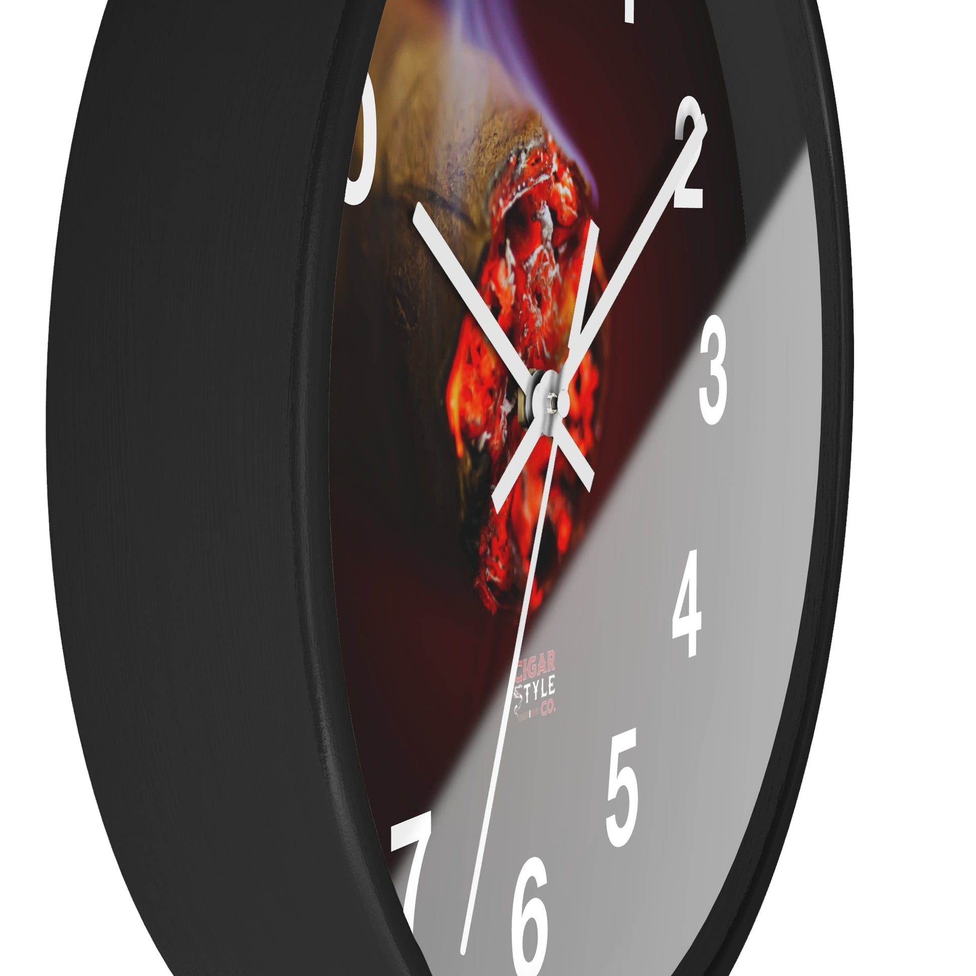 Cigar Lounge Wall Clock - Cigar Style Co.