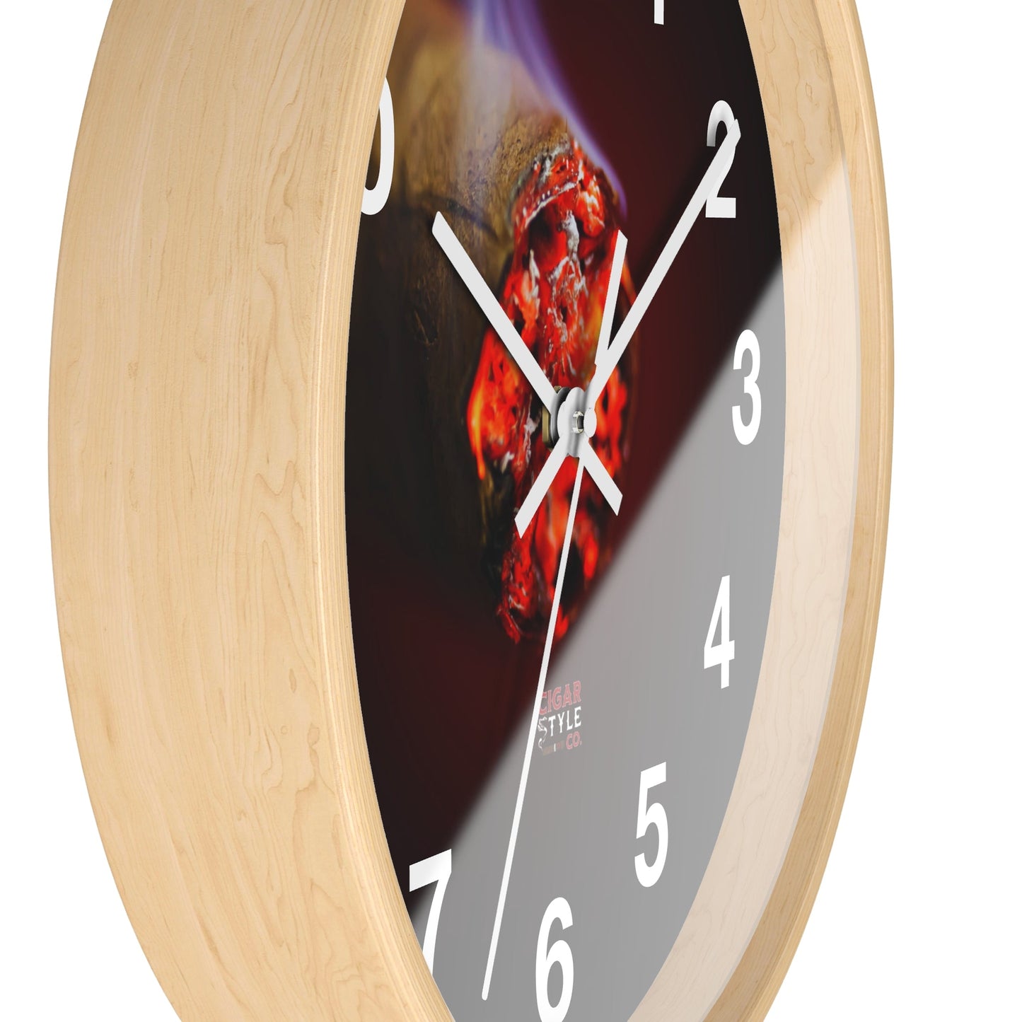 Cigar Lounge Wall Clock - Cigar Style Co.