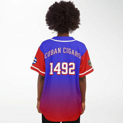 Cuban Cigars Baseball Jersey - Cigar Style Baseball Jerseys - Cigar Style Co.