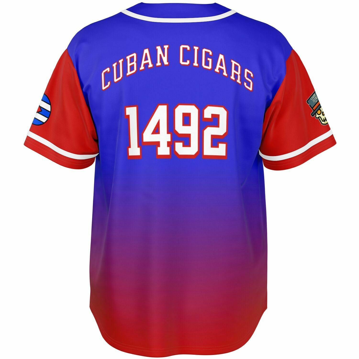 Cuban Cigars Baseball Jersey - Cigar Style Baseball Jerseys - Cigar Style Co.