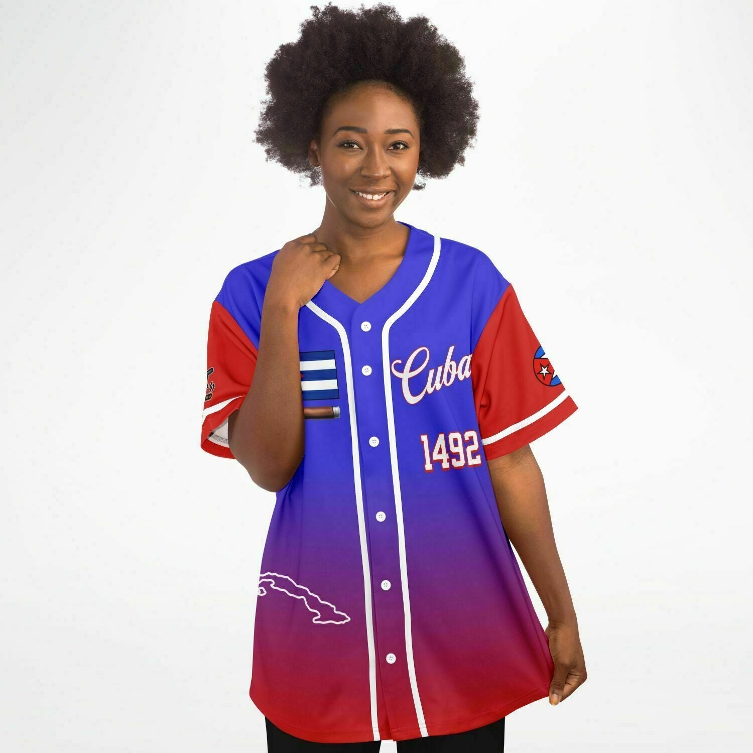 Cuban Cigars Baseball Jersey - Cigar Style Baseball Jerseys - Cigar Style Co.