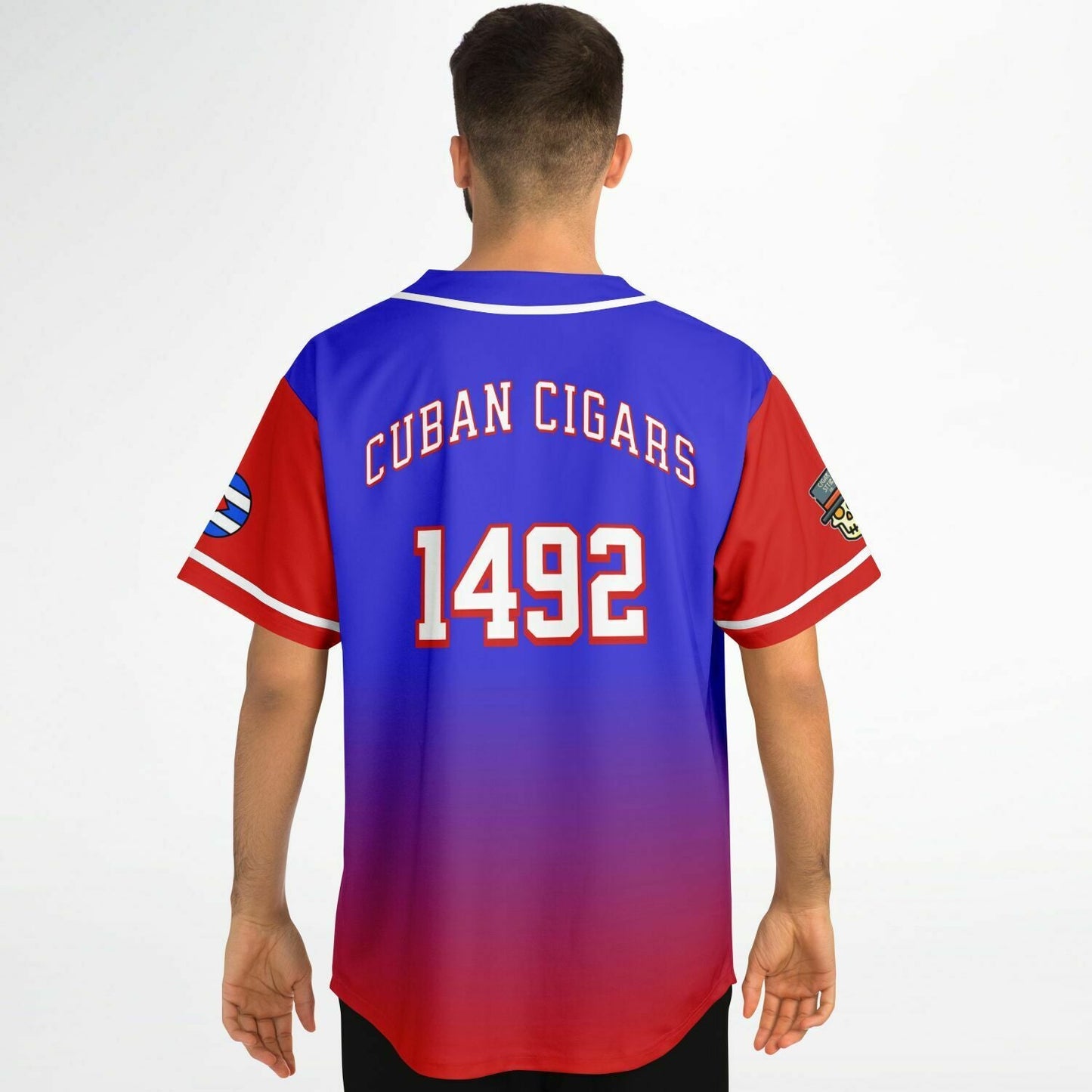 Cuban Cigars Baseball Jersey - Cigar Style Baseball Jerseys - Cigar Style Co.