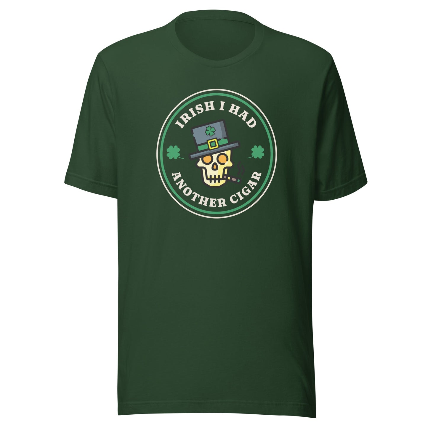 Irish I Had Another Cigar T-Shirt - Cigar Style Co. T-Shirts - Cigar Style Co.