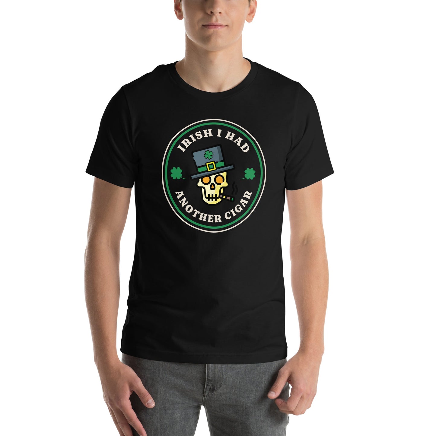 Irish I Had Another Cigar T-Shirt - Cigar Style Co. T-Shirts - Cigar Style Co.