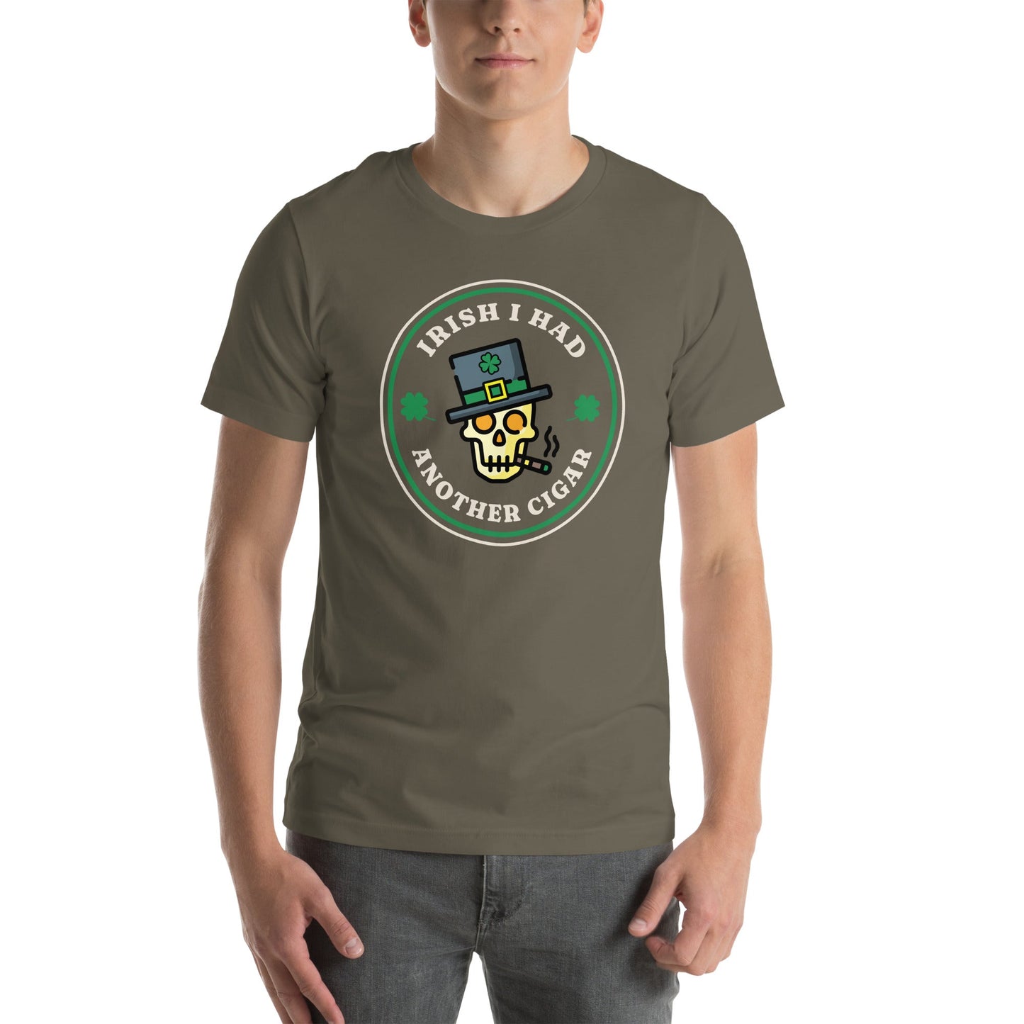 Irish I Had Another Cigar T-Shirt - Cigar Style Co. T-Shirts - Cigar Style Co.