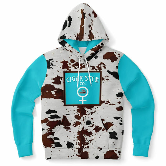 Ladies Cowhide Hoodie - Cigar Style Hoodies - Cigar Style Co.