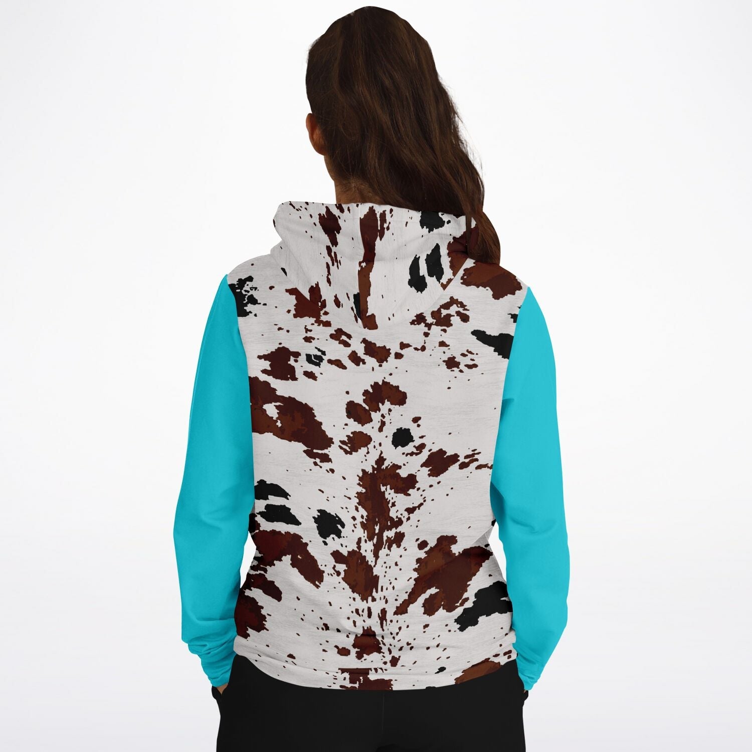 Ladies Cowhide Hoodie - Cigar Style Hoodies - Cigar Style Co.